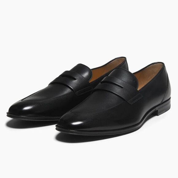 Bally Windsor Leather Penny Loafers size 11